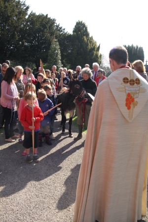 Children on Palm Sunday