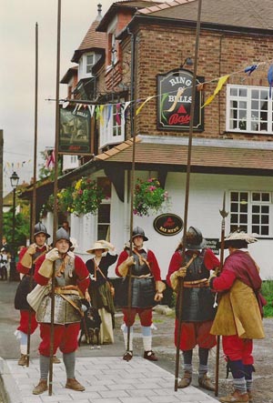 Re-enactment in Christleton