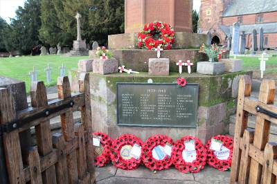 Remembrance wreaths