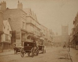 Bridge Street. Photograph c.1890