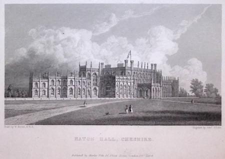 Eaton Hall, Chester by W. Westall c.1830