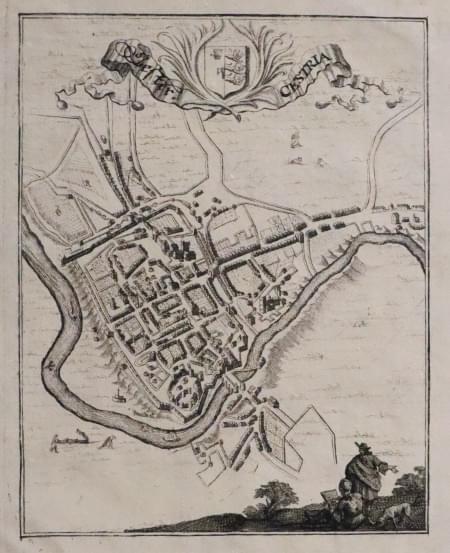 Plan of Chester by J. C. Bear, 1690 