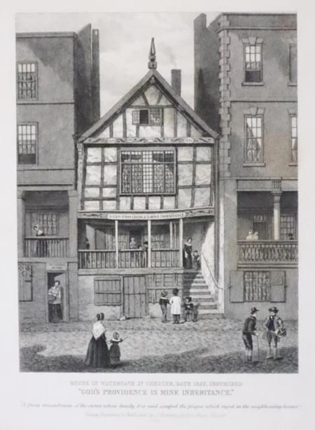 God's Providence House, Watergate Street, Chester 1840