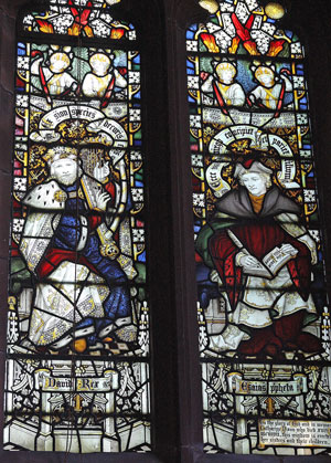 Lady Chapel King David & Isiah St. James' Christleton