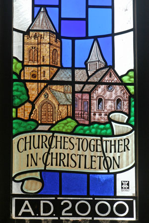 Churches Together 2000 Window at St. James' Christleton