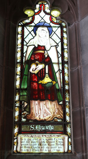 St Elizabetha Window at St. James' Christleton