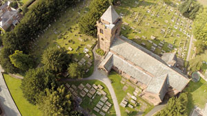 St.James' from the air