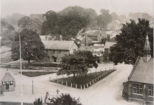 View from the tower in 1907