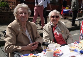 Lucy and Mary on Jubilee Day