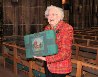  Margaret Croston in Chester Cathedral 