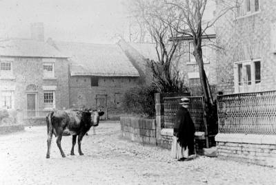  The original Christleton Institute building on the right 