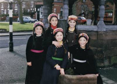  Girls from Ladakh by Christleton Green 