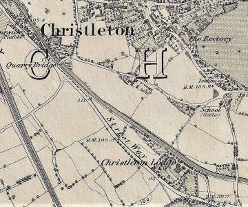  Quarry Lane, Christleton in the 1850's 