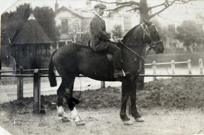  Frank Evans with War Horse at Christleton 