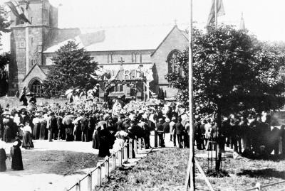  Joe's Greasy Pole at Christleton Jubilee Celebrations 1897 