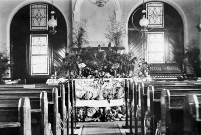  Christleton Chapel at Harvestime 