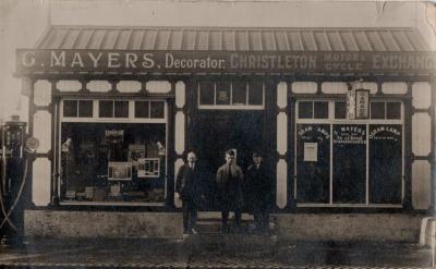  Mayers shop and petrol station in Christleton 