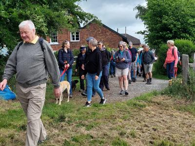  Walk towards Saighton Boundary 