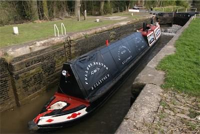  Monarch in the lock at Christleton 