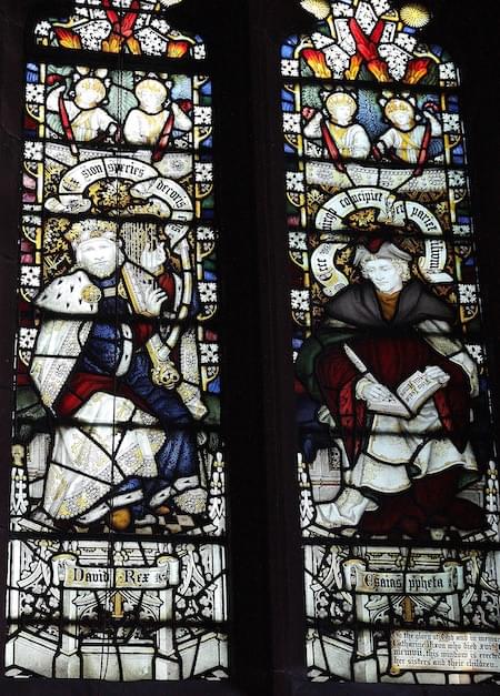 Lady Chapel Window - King David and Isiah