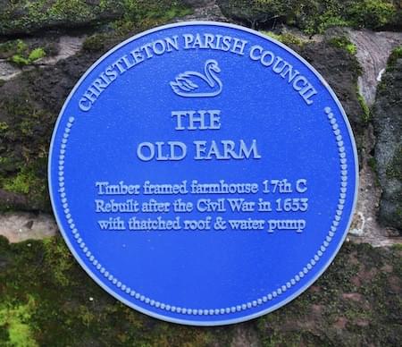 The Old Farm Placque