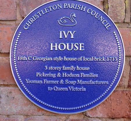 Ivy House Plaque