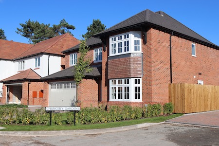 New Houses in Chancery Park, College Park, Christleton