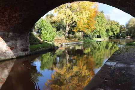 Rowton Bridge and Skips Lane in Christleton