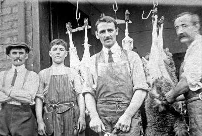  Joe Mosford amd Tom Broster, Butchers in Christleton 