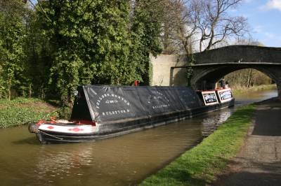  Narrow Boat Monarth at Trooper Bridge, Christleton 