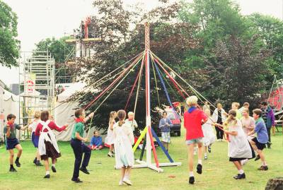  Double Plait Maypole at Chester Mystery Plays 