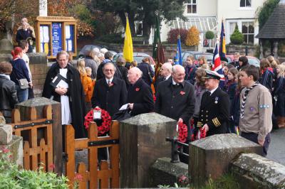  Remembrance Sunday in Christleton 2007 