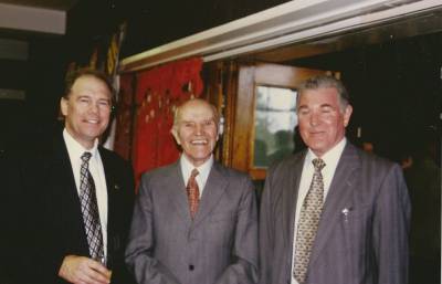  Geoff Lawson, Les George and Phil Hodges, Chrstleton 