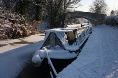  Canal at Christmas 