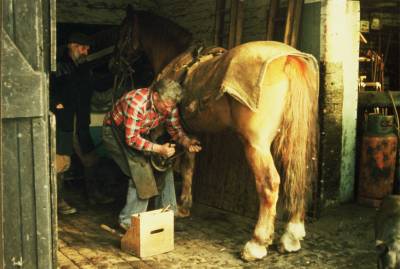  Barry Crump the Blacksmith circa 1977 