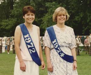  Christleton Rose Queens 1972 Denise Jones and 1974 