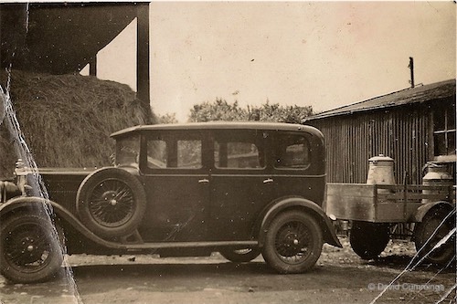  Milk Cart in Skips Lane, Christleton 