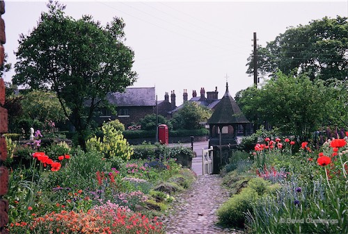  Christleton Village from Manor House Garden 