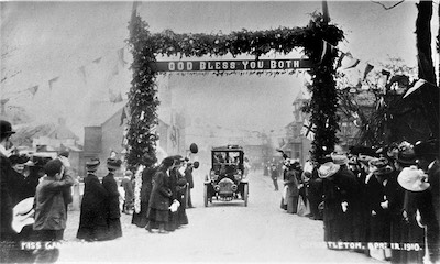  Triumphal Arch for Miss Gardett, 1910 