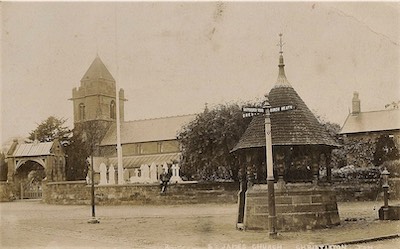  St. James' Church, Christleton in 1910's 