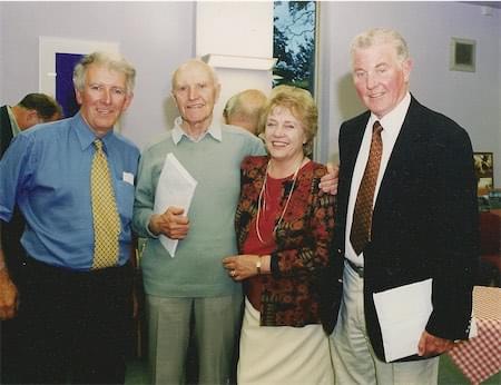  David Cummings, Les George and Phil Hodges in 2000 