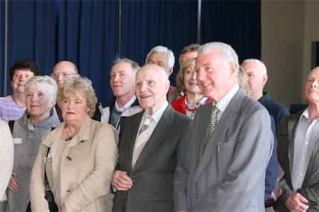  Phil and Les George at 50th School Reunion 