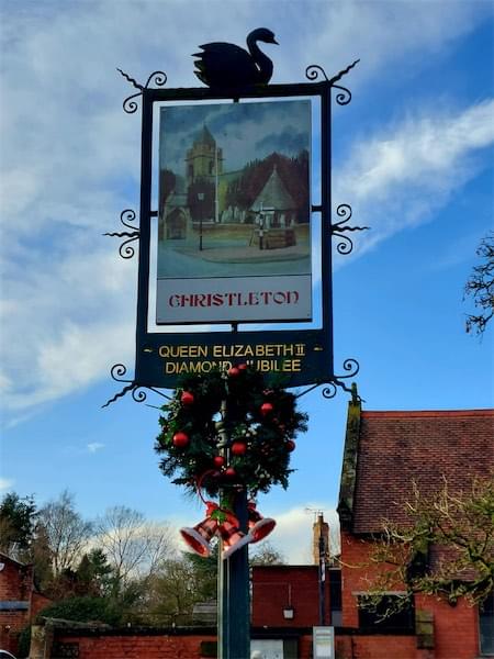  Christleton Village Sign 