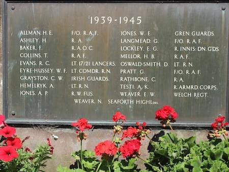 Christleton War Memorial