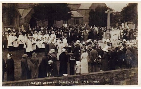 Christleton Flower Service 1914