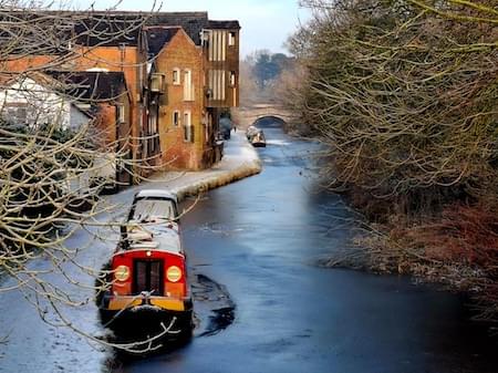 View towards Butlers Mill in Christleton