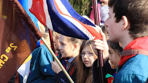 Scouts parade