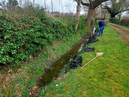 Christleton Pit Overflow Channel