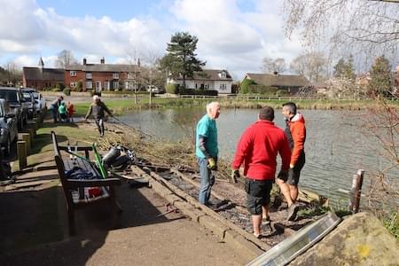 Work at Christleton Pit